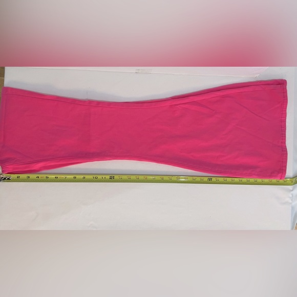 JC & JQ Jeans Super Stretchy High Waist Bell Bottom Flare Jeans Pink Size Large - Picture 12 of 15